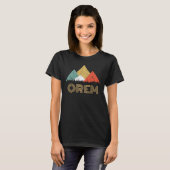 Retro City of Orem Mountain Shirt (Voorkant volledig)