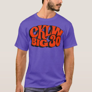 Retro CKLW 800 Windsor Radio Station T-shirt