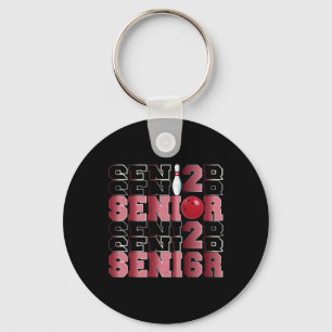 Retro Cl Van 2026 Senior Bowling Senior Night 2026 Sleutelhanger