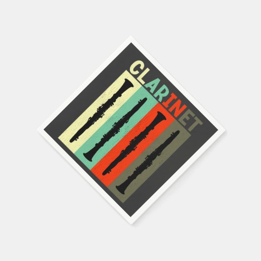 Retro Clarinet Servet (Hoek)