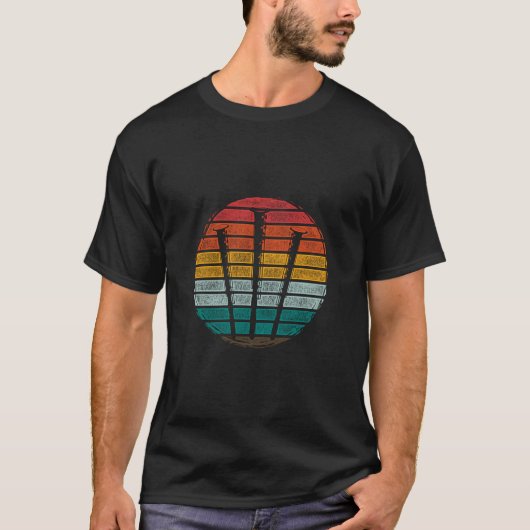 Retro Clarinet T-shirt (Voorkant)
