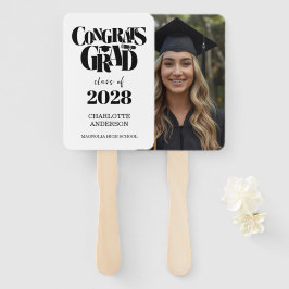 Retro Class of Congrats Graduation Photo  Handwaaier