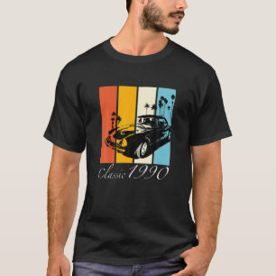 Retro Classic 1990 Vintage auto 31St Birthday Gift T-shirt