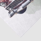 Retro Classic Car Decoupage Tissuepapier (Detail)