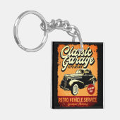 RETRO | CLASSIC GARAGE | SLEUTELHANGER (Voorkant Links)