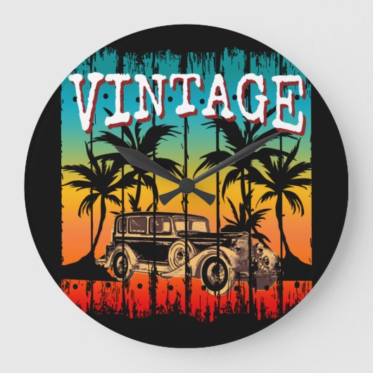  RETRO CLASSIC GIFT GROTE KLOK (Voorkant)