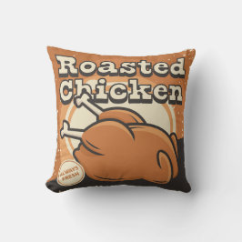 Retro  Classic Grunge Roasted Chicken Kussen