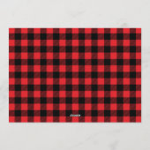 Retro Classic Kerstmis Truck Rustic Greeting Feestdagenkaart (Achterkant)