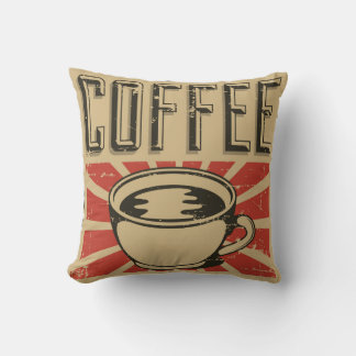 Retro  Classic Koffieliefhebber Sierkussen
