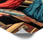 Retro Classic Pin Up Poster (Hoek)