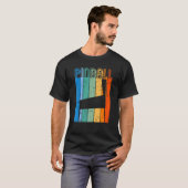Retro Classic Pinball Machin  uiterlijk T-shirt (Voorkant volledig)