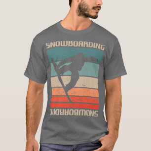 Retro  Classic Snowboarding Snowboard Snowb T-shirt