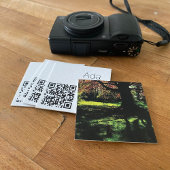 Retro Classic Square Insta Visitekaartjes