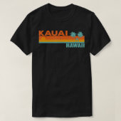 Retro Classic Summer Kauai Hawaii TShirt (Design voorkant)