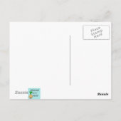 Retro Classic Television Briefkaart (Achterkant)