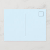 Retro Classic Wagon Sky Pop Art Illustration Print Briefkaart (Achterkant)