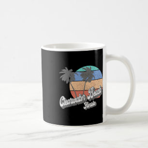 Retro Clearwater Beach Florida Fl Vintage Strand Z Koffiemok