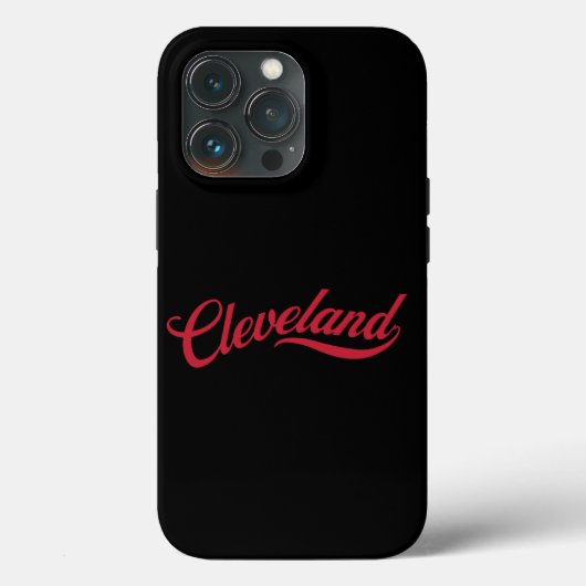 Retro Cleveland Case-Mate iPhone Case (Achterkant)