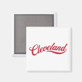 Retro Cleveland Magneet (Voorkant / Achterkant)