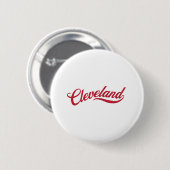 Retro Cleveland Ronde Button 5,7 Cm (Voorkant /achterkant)