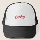Retro Cleveland Trucker Pet (Voorkant)