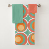 Retro Clovers Bath Towel set Bad Handdoek (Insitu)
