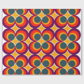 Retro Clovers Cadeaupapier (Vlak)