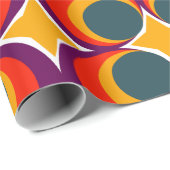 Retro Clovers Cadeaupapier (Rol Hoek)