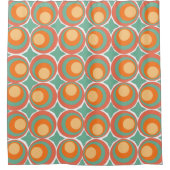 Retro Clovers Douchegordijn (Voorkant)