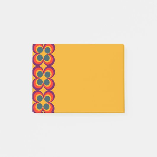 Retro Clovers Post-it Notes (Voorkant)
