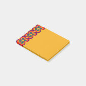 Retro Clovers Post-it Notes (Schuin)
