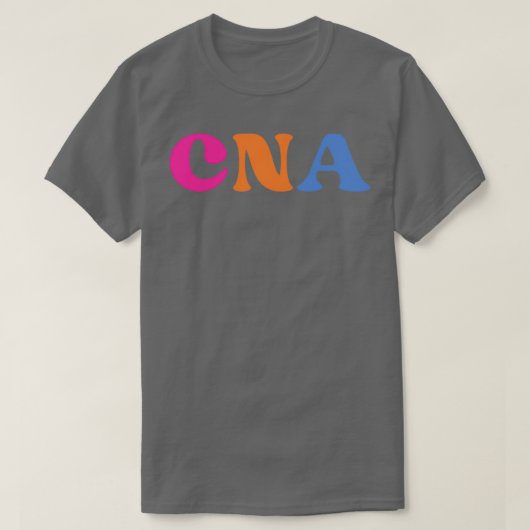 Retro CNA-verpleegkundige assistent met stethoscoo T-shirt (Design voorkant)