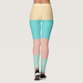 Retro Coastal Stripes Leggings (Achterkant)
