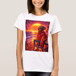 Retro Cockapoo Reddingswerker T-shirt