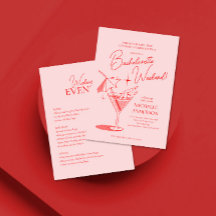 Retro Cocktail Bachelorette Weekend Route