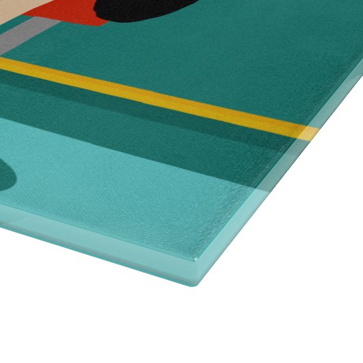 Retro Cocktail Lounge Cutting Board Snijplank (Hoek)