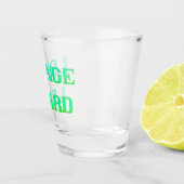 Retro cocktail lounge lizard bar club shot glas (Rechts)