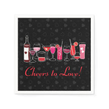 Retro cocktails Valentijnsdagfeestje