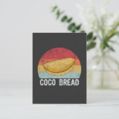 Retro Coco Bread Lovers Gift Briefkaart (Staand voorkant)