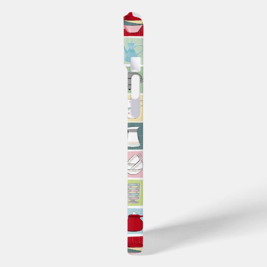 Retro Coffee Case-Mate iPhone Case (Achterkant / Links)