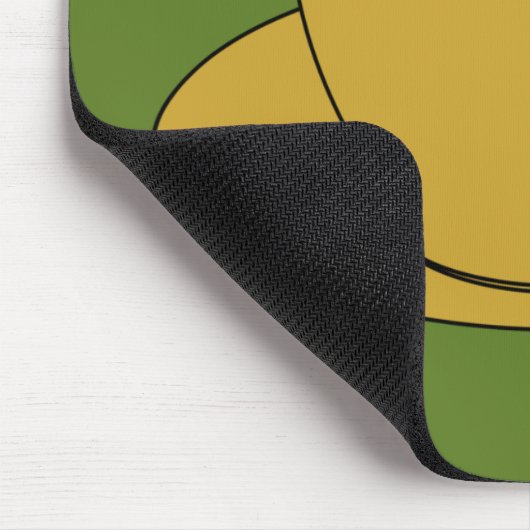 Retro Coffee Cup mousepad Muismat (Hoek)