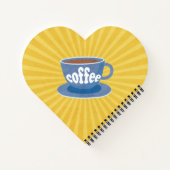 Retro Coffee Design Notitieboek (Achterkant)