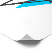 Retro Coffee en Donut Poster (Hoek)