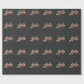 Retro Coffee Gamer Geek Caffeine verslaving Nerd Cadeaupapier (Vlak)