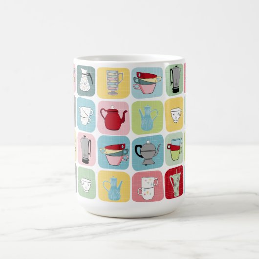 Retro Coffee Koffiemok (Center)