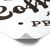 Retro Coffee Labels Poster (Hoek)