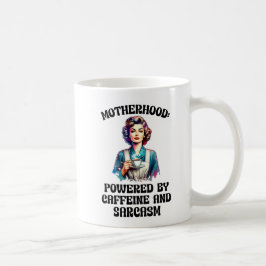 Retro Coffee Lady Mug – Vintage 1950s Housewife Koffiemok