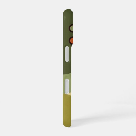 Retro Coffee Machine Panel iPhone 16 Hoesje (Rechterkant)