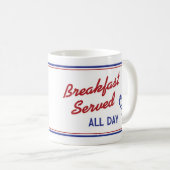 Retro Coffee Mok Diner Mok Reeks Retrostijl (Voorkant rechts)