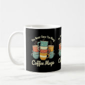 Retro Coffee Mok Stack ontwerp (Links)